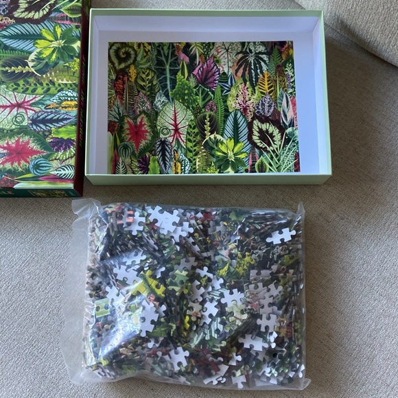 Sale 2/$15 * Houseplant Jungle 1000 piece puzzle. New in unopened box. - Picture 2 of 3